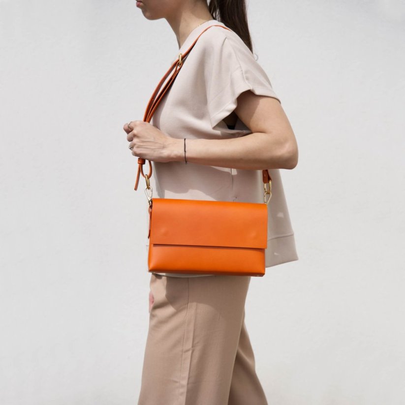 Kabelka Vega Tangerine - Barva kování: Zlaté kování