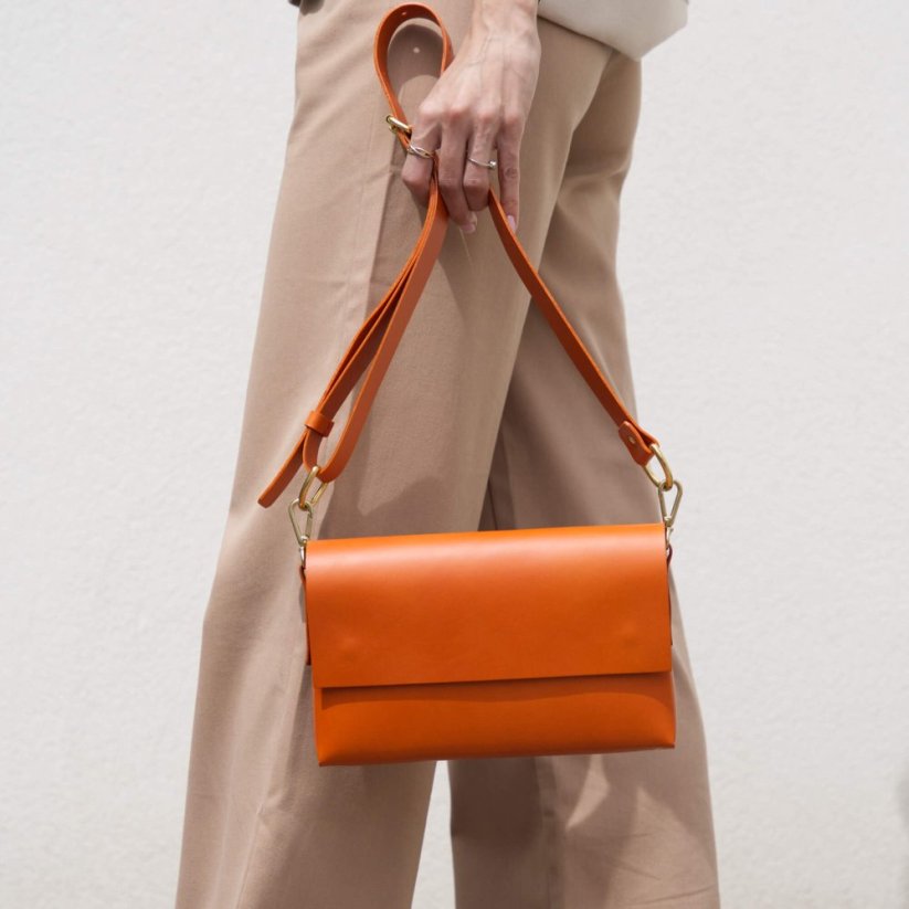 Kabelka Vega Tangerine - Barva kování: Zlaté kování