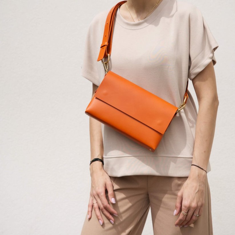 Kabelka Vega Tangerine - Barva kování: Stříbrné kování
