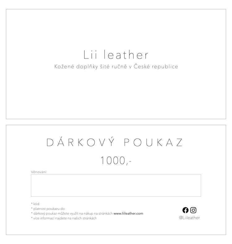 Dárkový poukaz PDF - Hodnota dárkového poukazu: 3000,- Kč